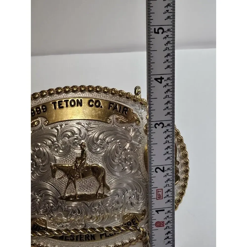 Montana Silversmith 1999 Teton County Fair Trophy Buckle